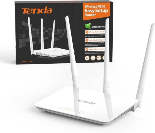 Tenda F6 N300 300Mbps WiFi Router